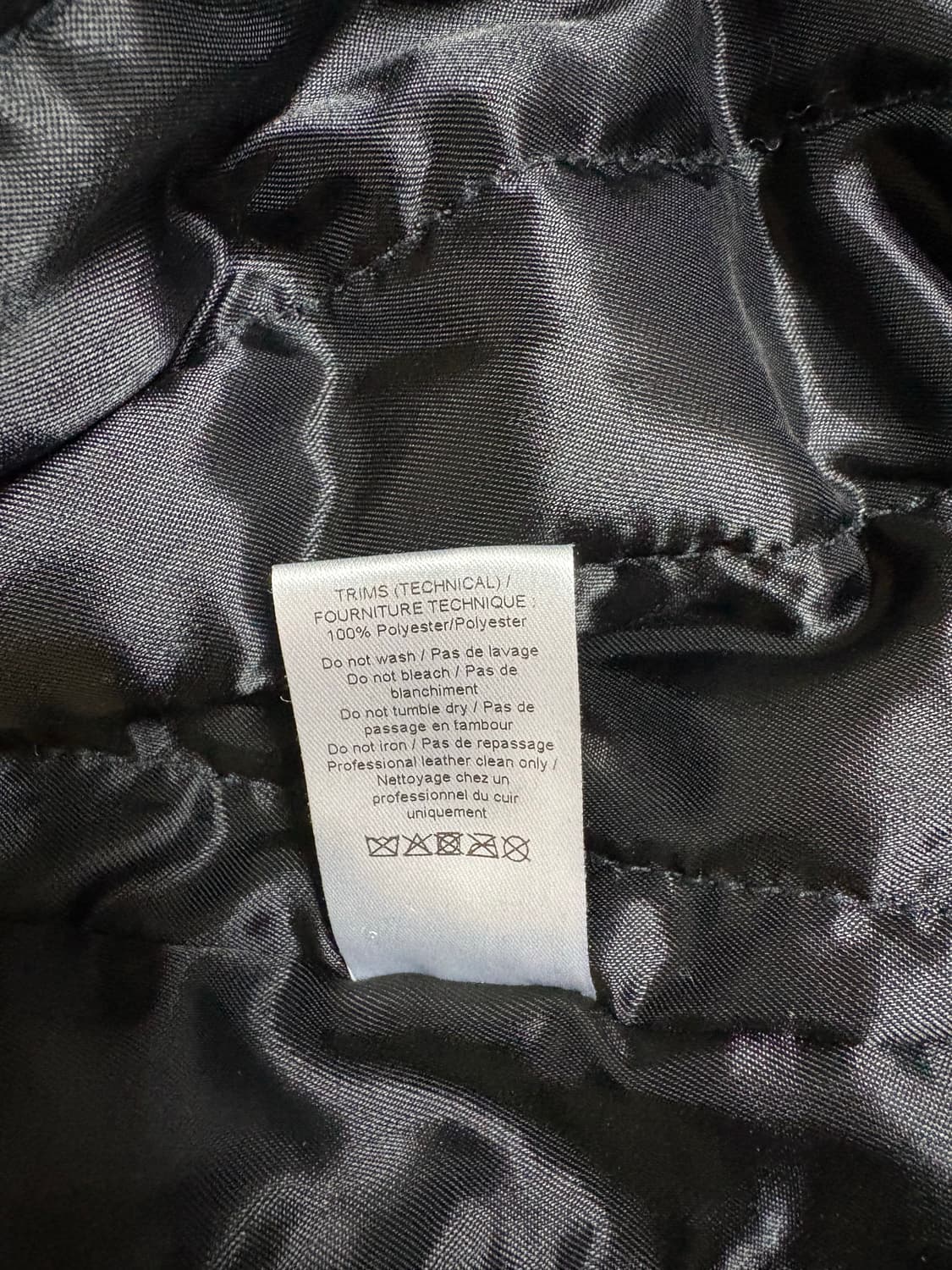 르메르 22fw 레더 블루종 자켓 블랙 / L 상품이미지8