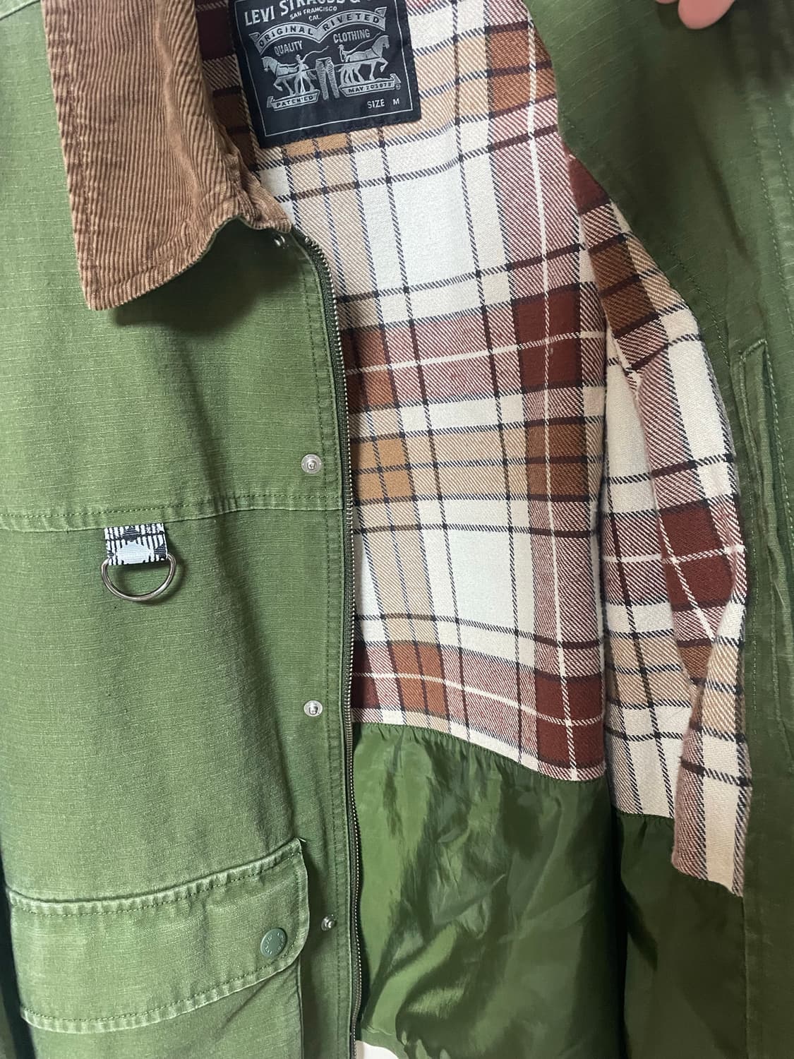 리바이스 남성 Fishing jacket M 사이즈 상품이미지6