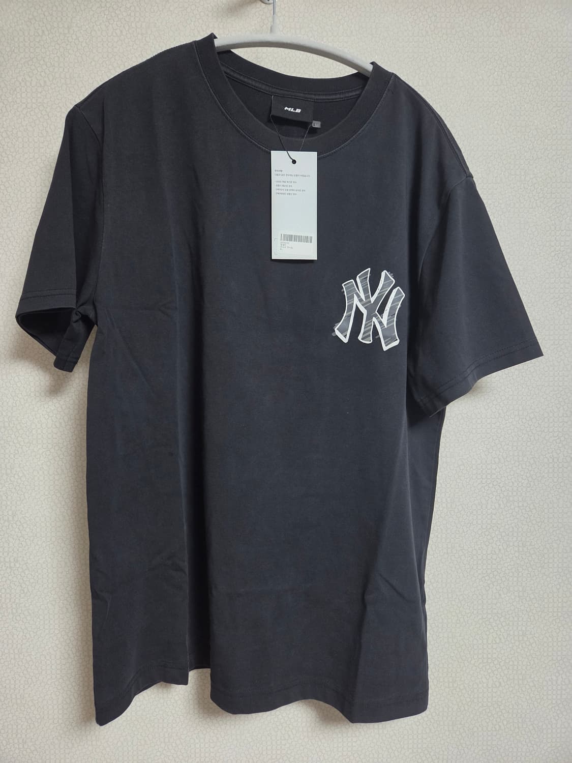 MLB 뉴욕 양키스 블랙 반팔 티셔츠 상품이미지1