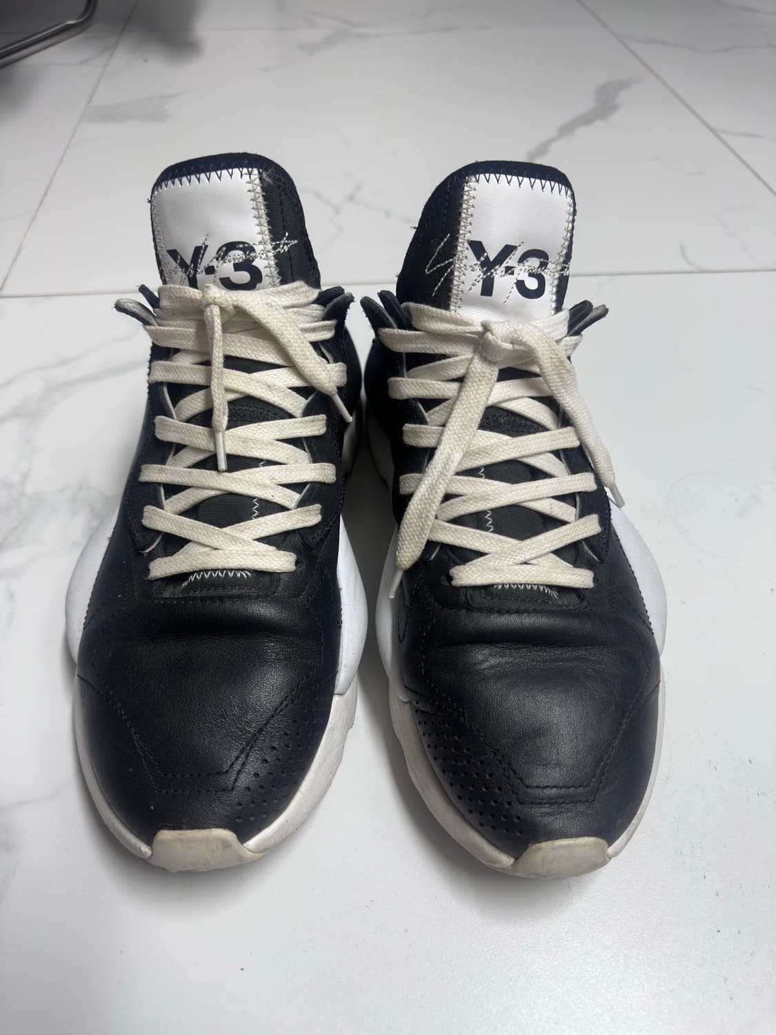 요지 야마모토 Y-3 카이와 260 검흰 상품이미지1