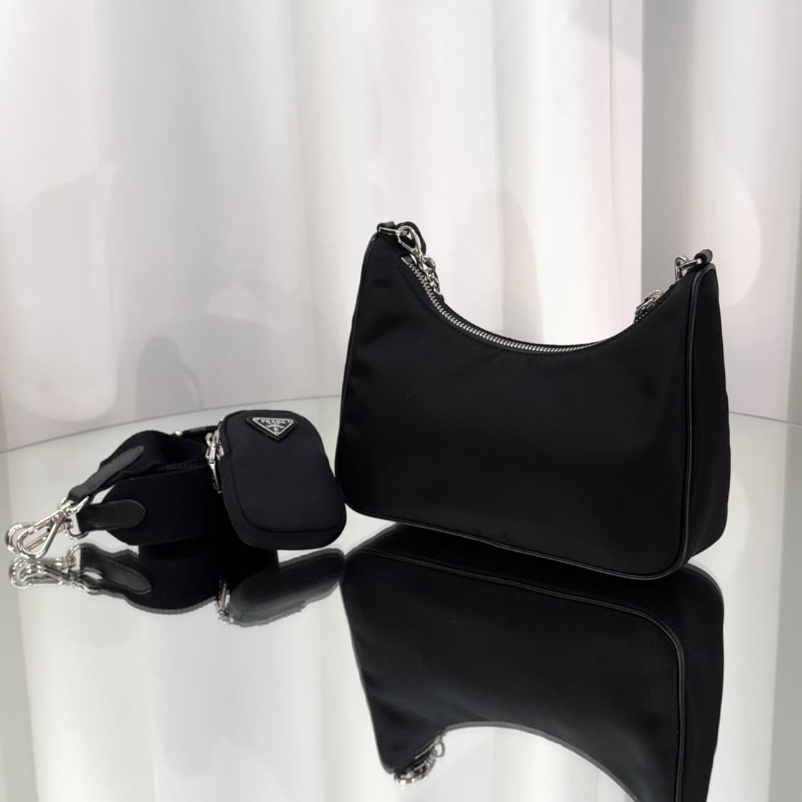 [정품] 프라다 리나일론 2005 리에디션 테수토 호보백  상품이미지9