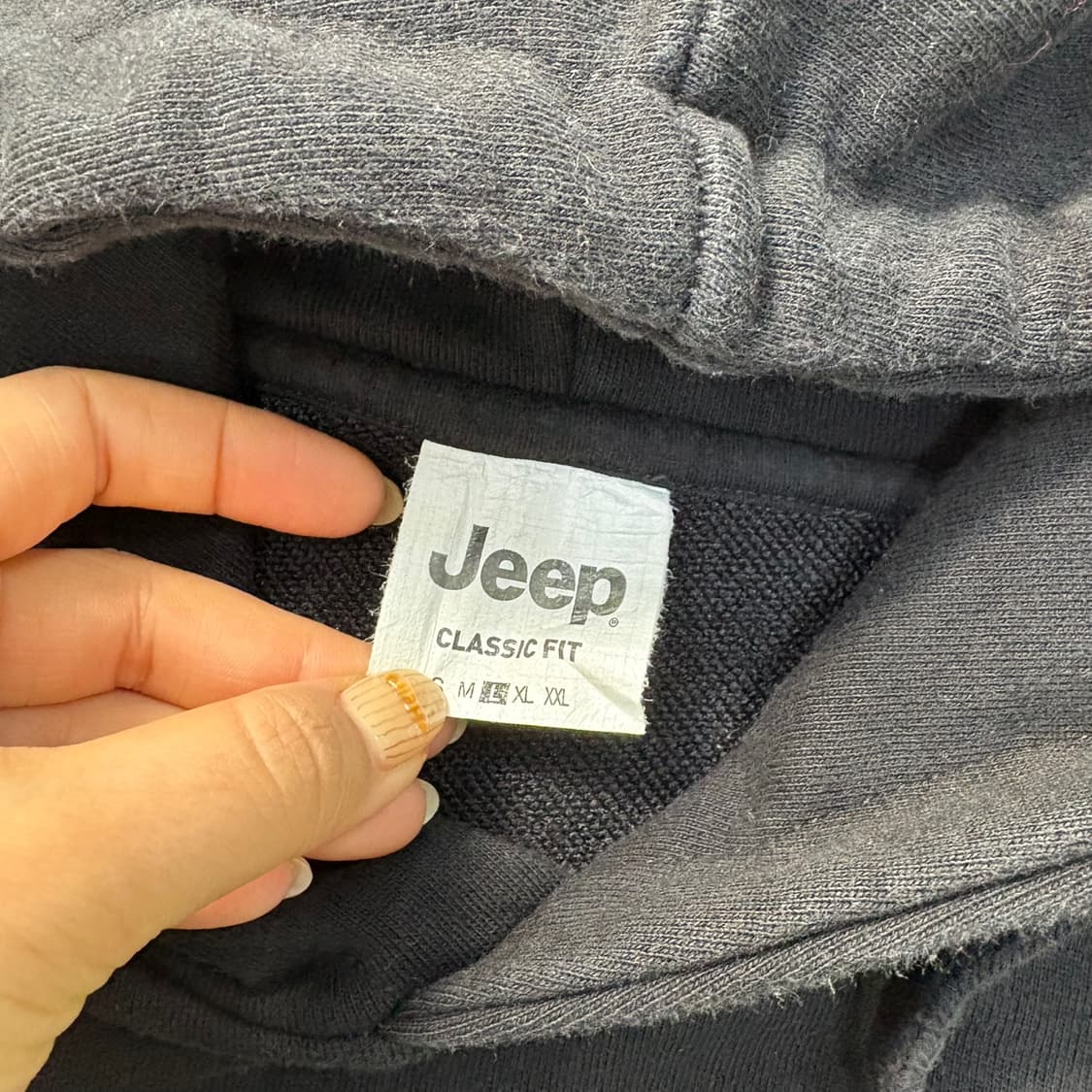 L 지프 빅로고 후드티 후디 긴팔티 0413J 상품이미지2