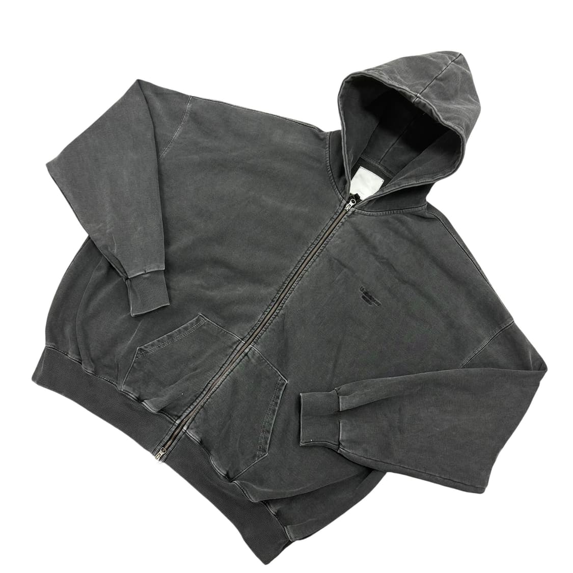 언더마이카 MU11 피그먼트 후드집업 상품이미지3