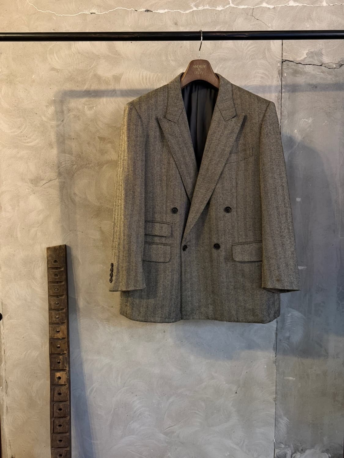 버버리 더블 브레스티드 트위드 자켓 100 상품이미지5