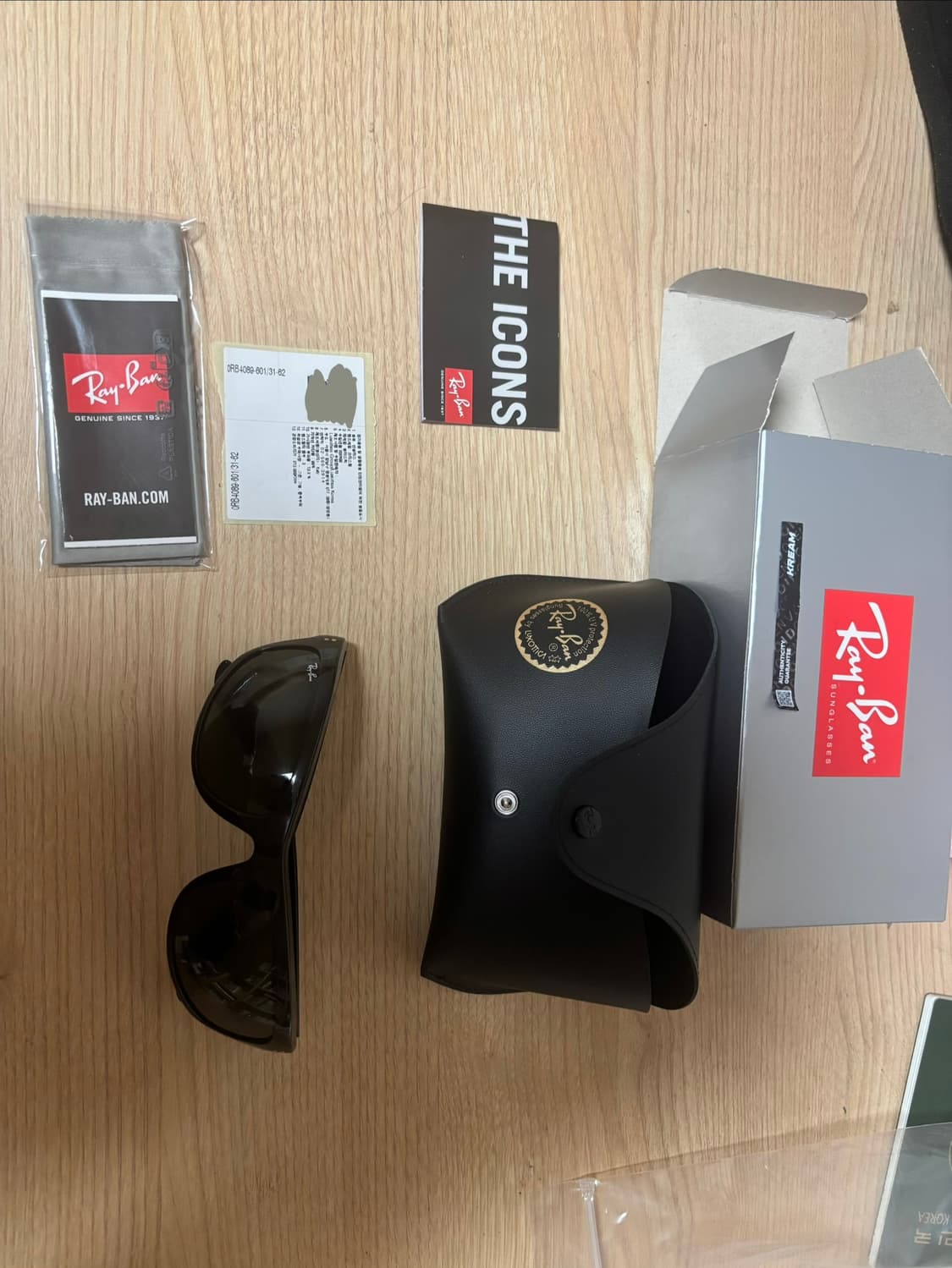 레이벤 발로라마 (정품)사이즈62 새상품 상품이미지1