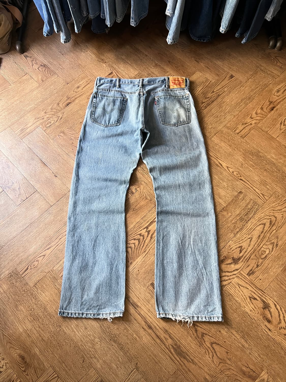 [36]리바이스 517 빈티지 워싱 플레어핏 데님 팬츠 상품이미지2