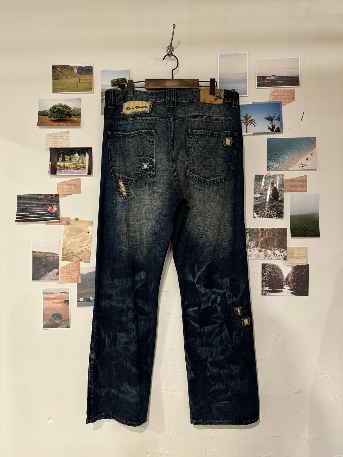 워싱 데님 팬츠 상품이미지9