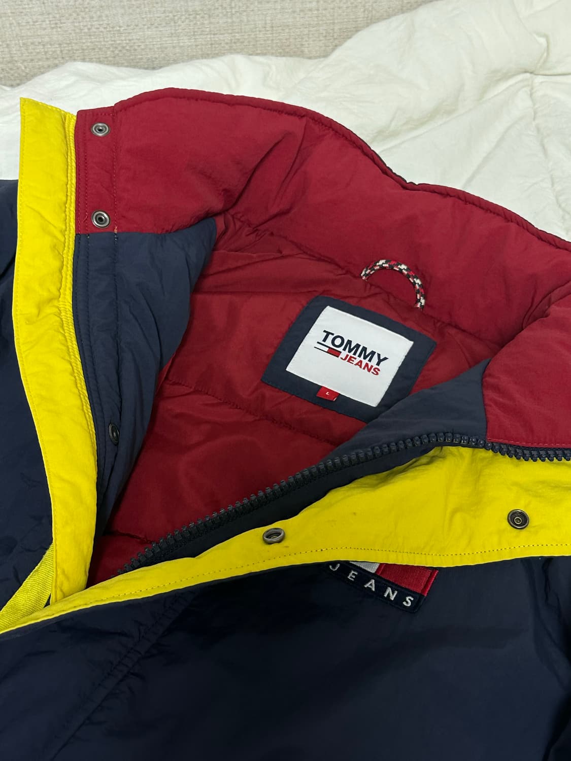 타미 진스 올드스쿨 패딩 라지 상품이미지6