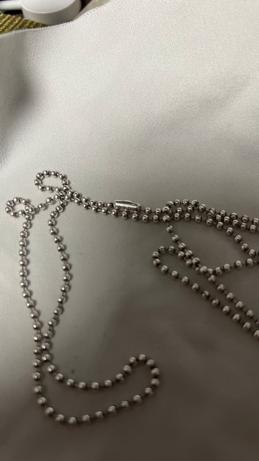 (사진추가)크롬하츠 크로스 펜던트 목걸이(정품 볼체인 포함) 상품이미지8