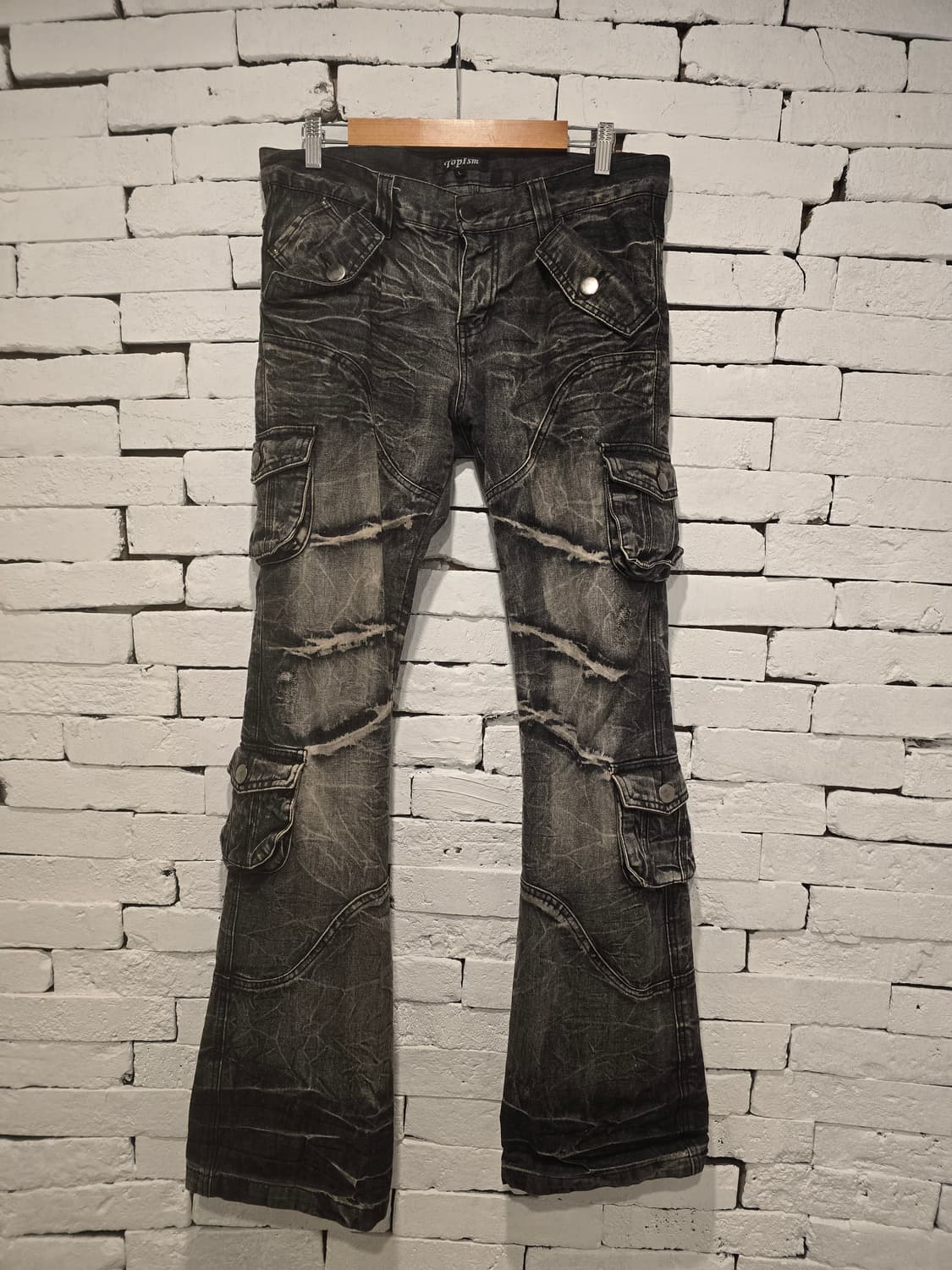 00s Y2k jpn boots cut multipoket pants 상품이미지1