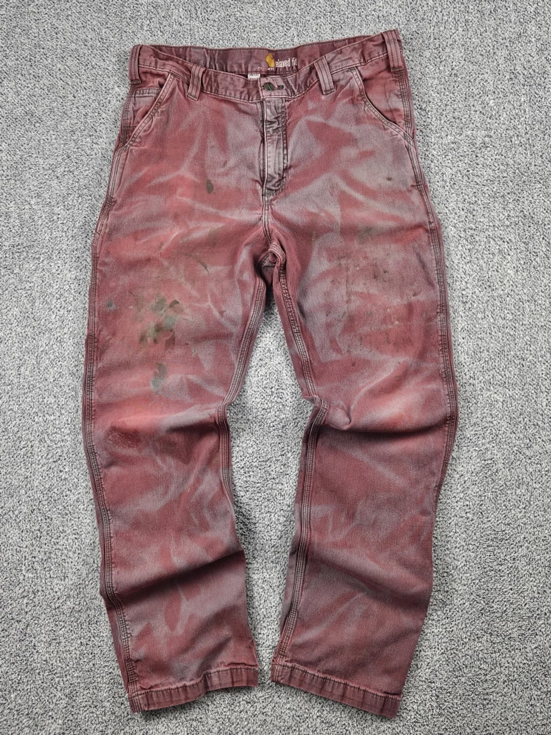 칼하트 카펜터 다잉 워시드 커스텀 워크팬츠 (36 X 32) / 9980 상품이미지1