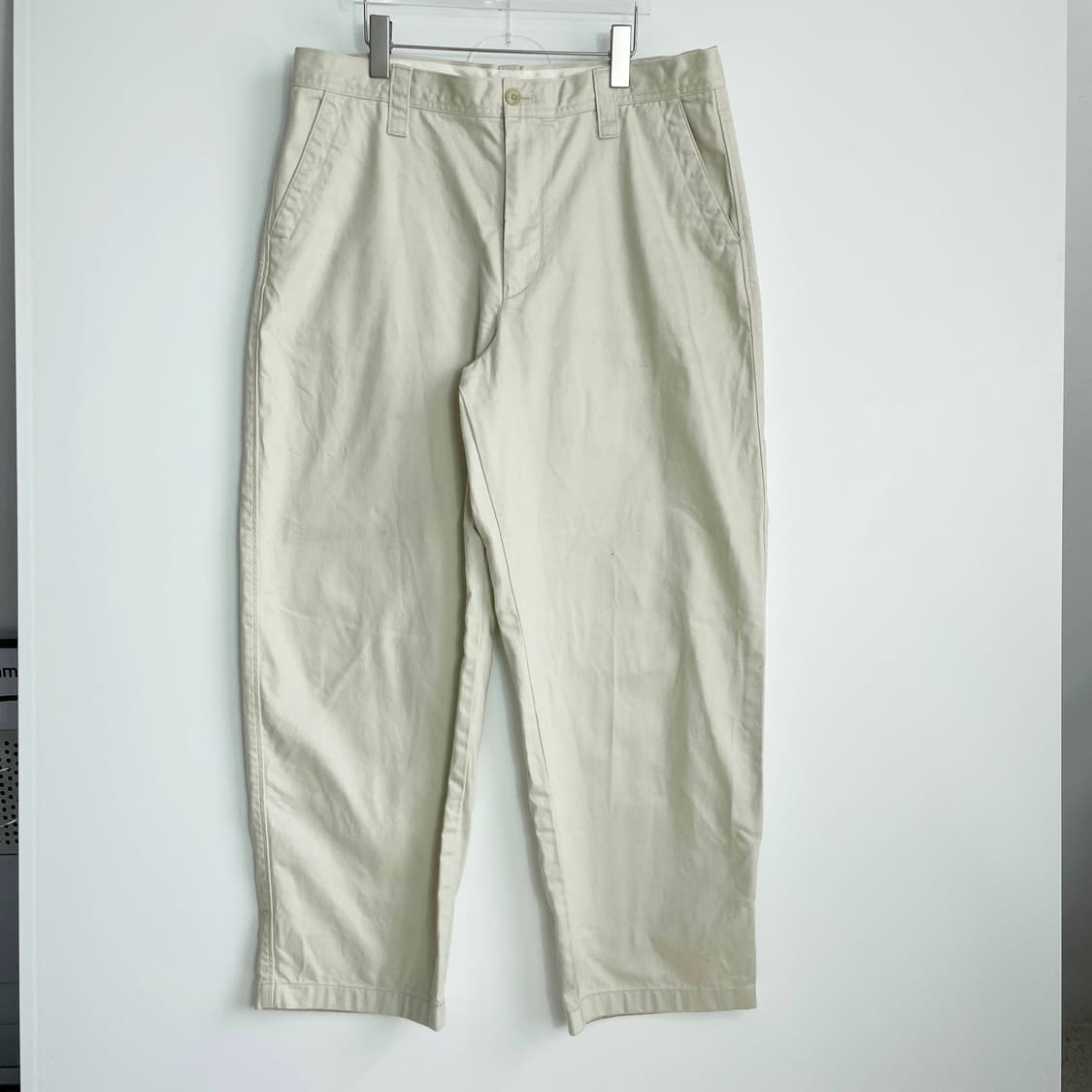 C1 유니클로 와이드핏치노팬츠 36-37사이즈 상품이미지1