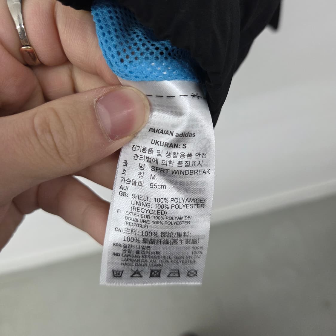 아디다스 아노락 바람막이 남m 상품이미지7