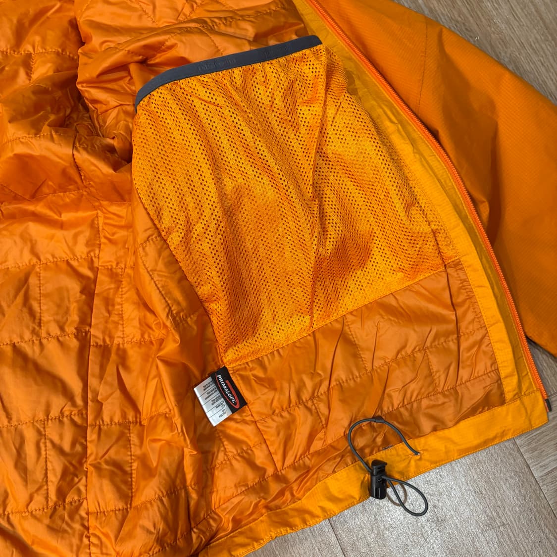 파타고니아 오렌지 그라데이션 나노 스톰 자켓 상품이미지10