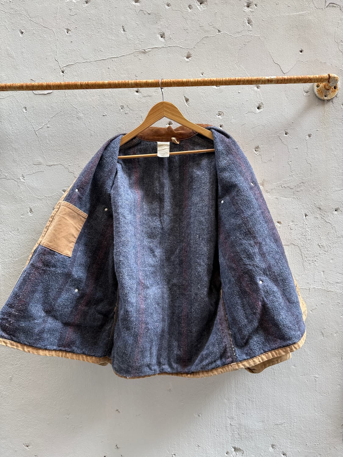 90s 칼하트 블랭킷 초어코트 상품이미지8