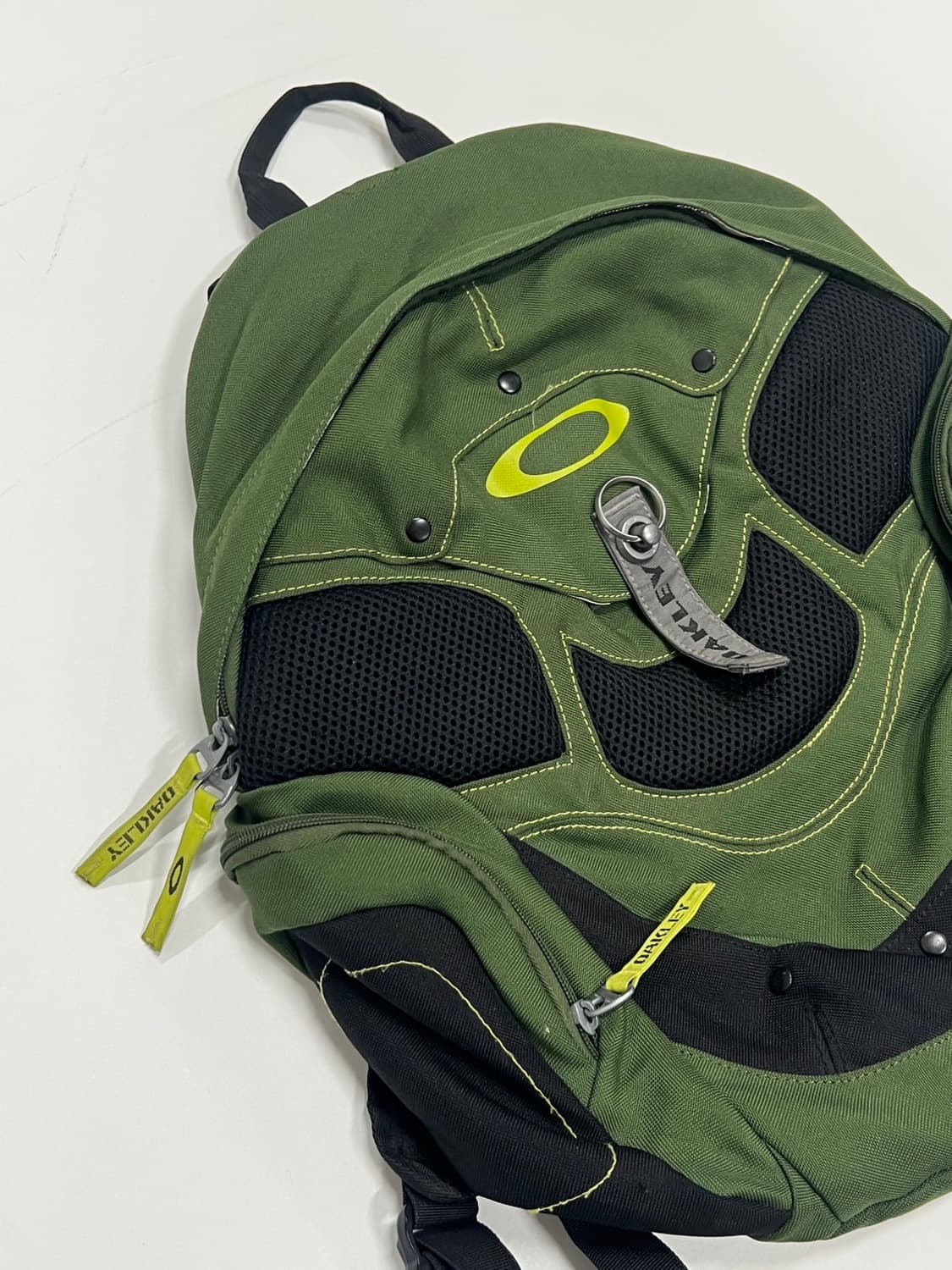 00s 오클리 리코드 핀 카키 Y2K 빈티지 백팩 상품이미지2