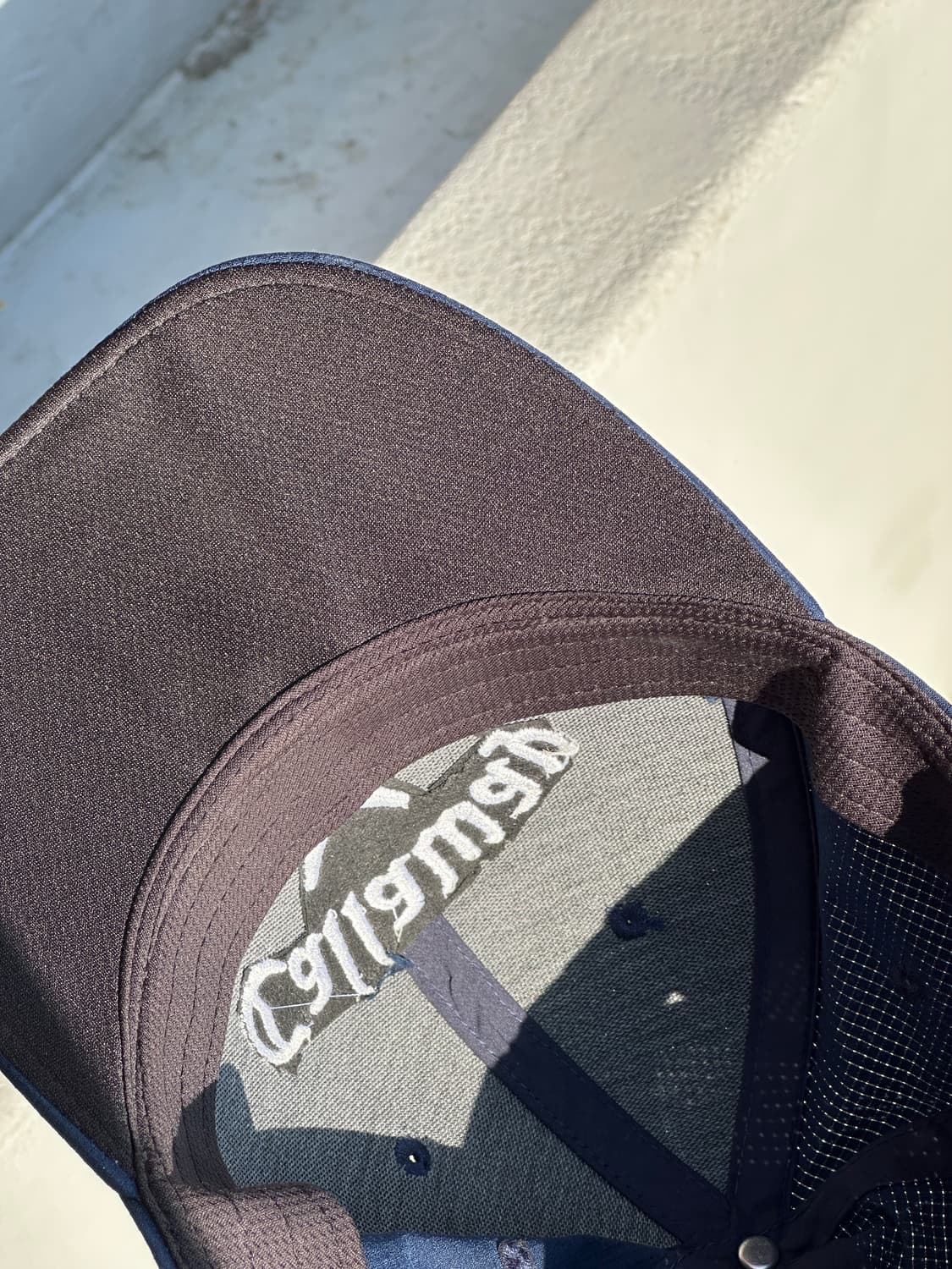 [F] 캘러웨이 로고 네이비 볼캡 모자 상품이미지5