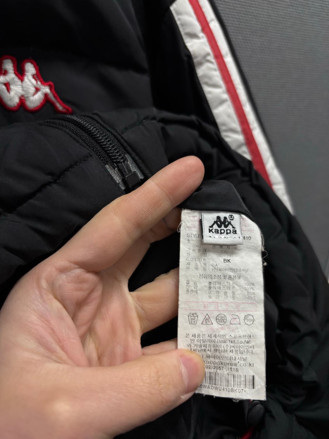 카파 후드탈착 다운패딩 상품이미지8