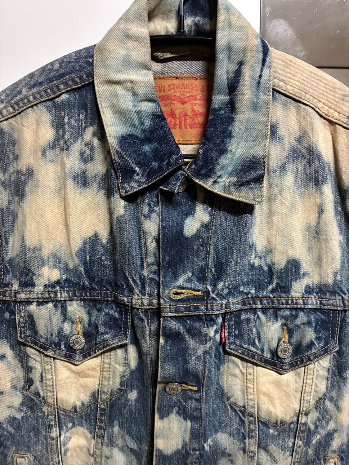 리바이스 조끼 베스트 S/90 상품이미지2