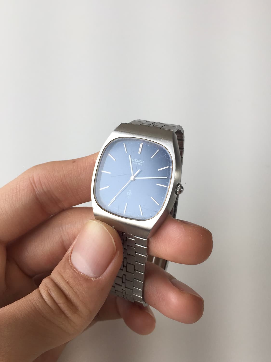 70s seiko chariot square navy dial 상품이미지10