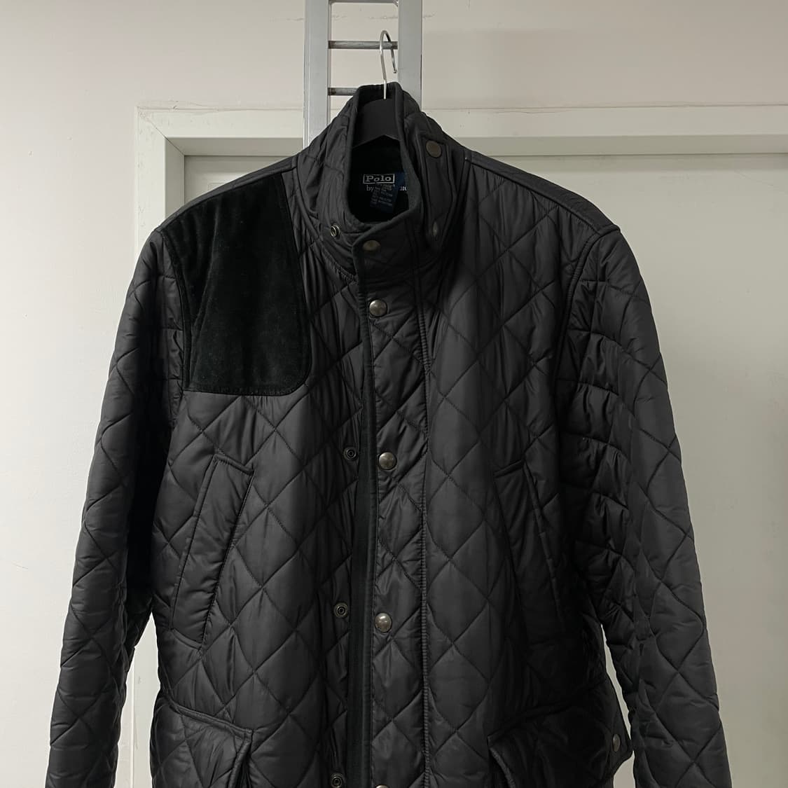 폴로 랄프로렌 퀄팅 자켓 블랙 M 상품이미지2