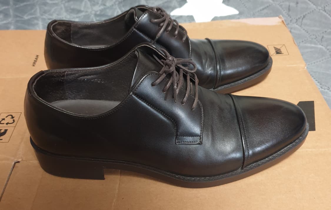 에스콰이아 포트폴리오 스트레이트팁 더비 다크브라운 (265) 상품이미지1