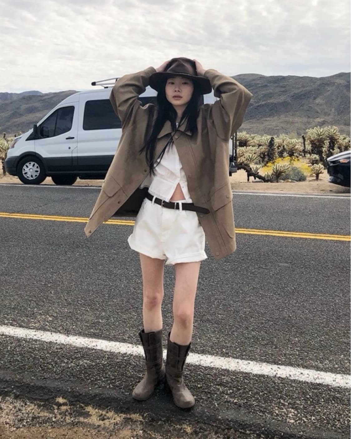 호와스 - still dry suede jacket 상품이미지3