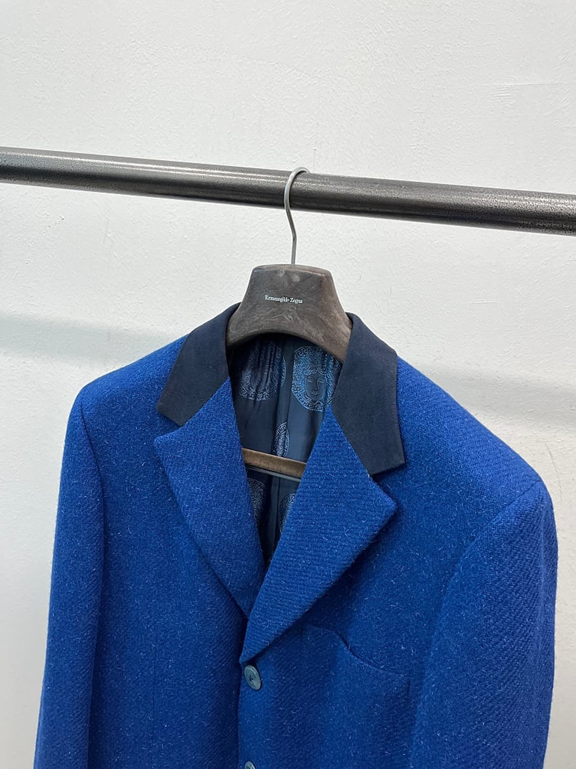 105) 베르사체 료얄블루 울코트  상품이미지2