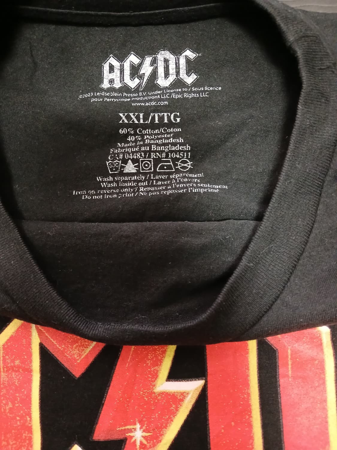 AC/DC  74 jailbreak 반팔티  상품이미지3