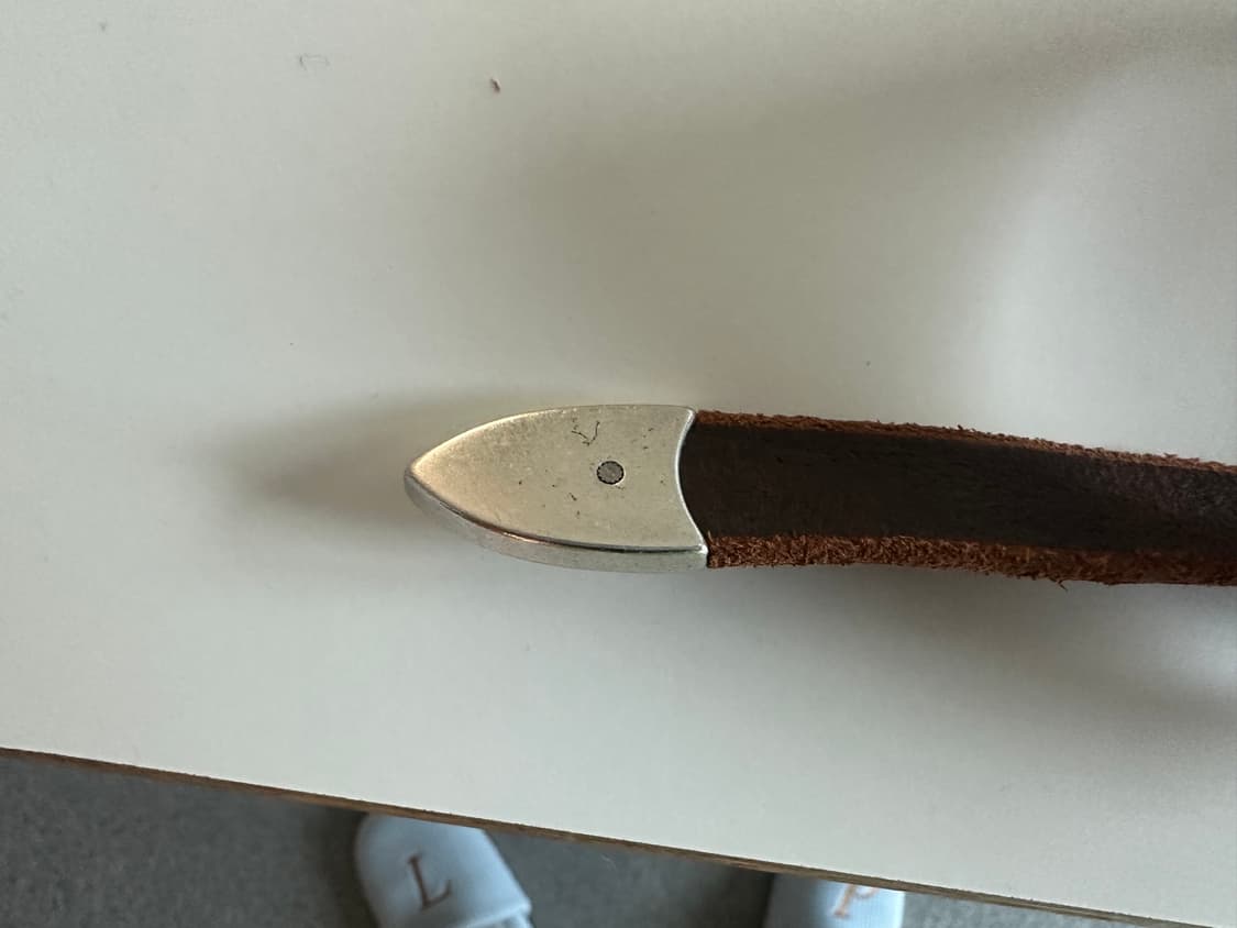 아워레가시 벨트 2cm 브라운 L 80 상품이미지5