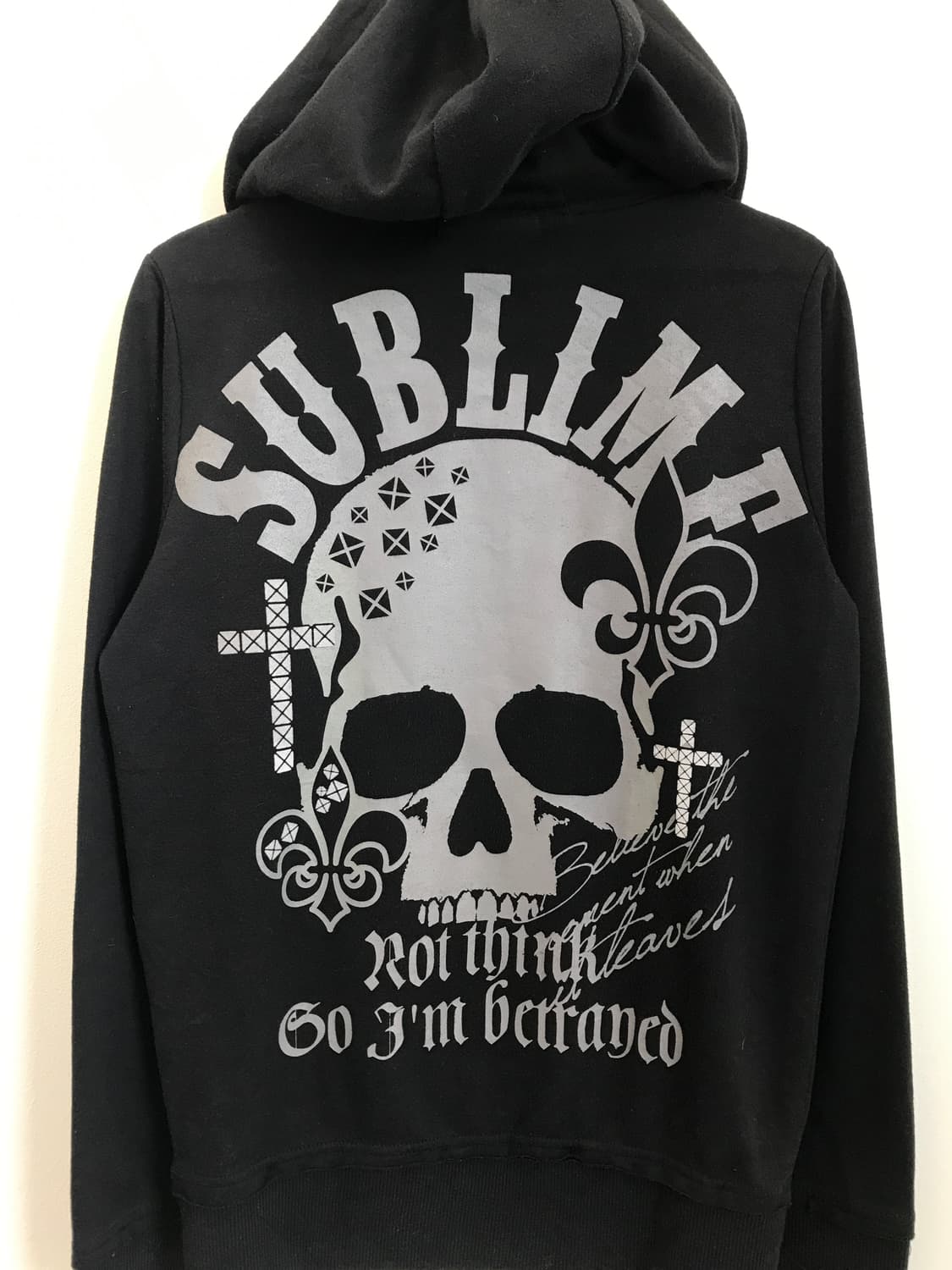 GHOST OF HARLEM Skull Graphic Hood zip 상품이미지7