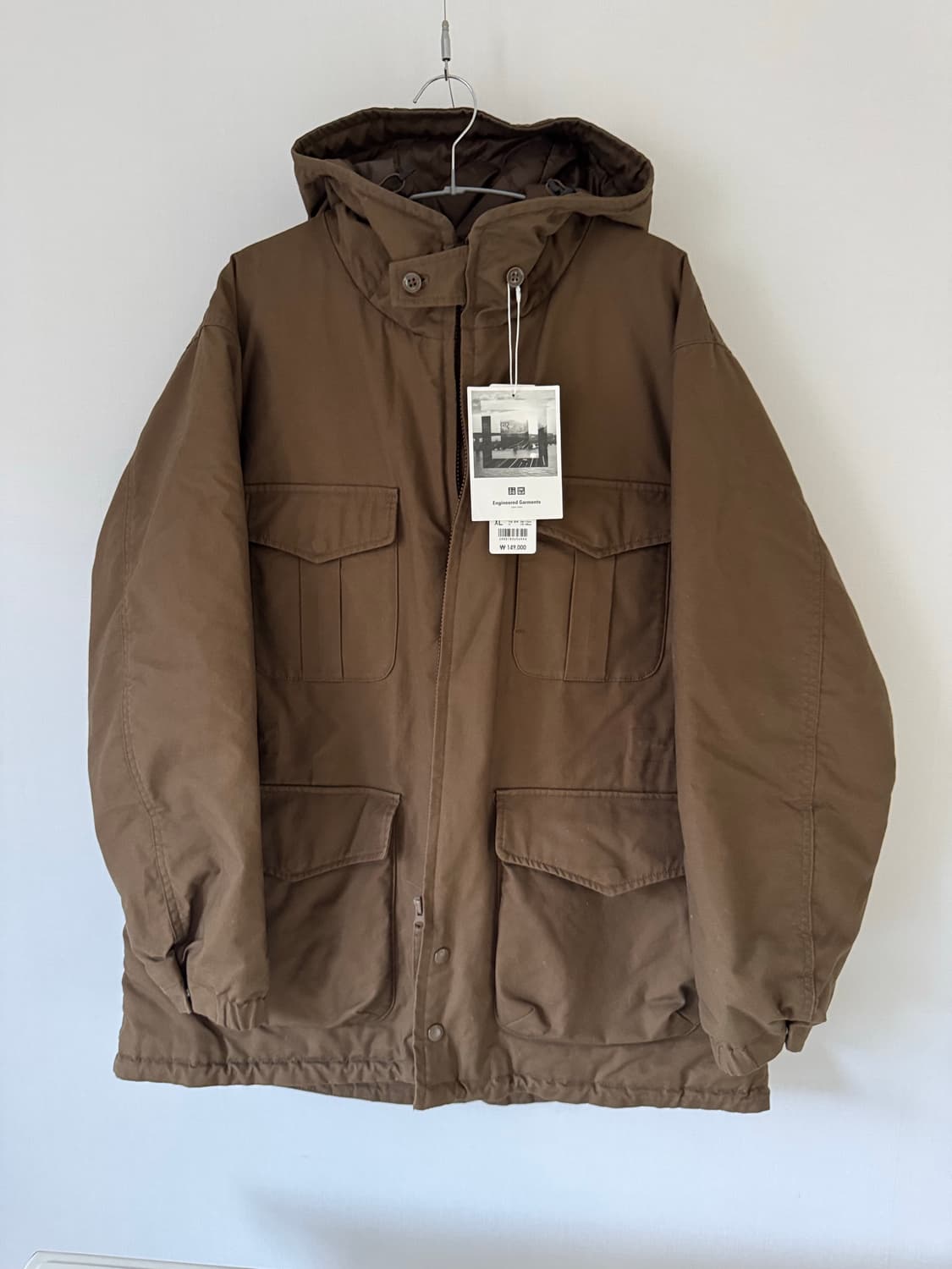 유니클로 엔지니어드 가먼츠 퍼프테크 유틸리티 자켓 XL 상품이미지1