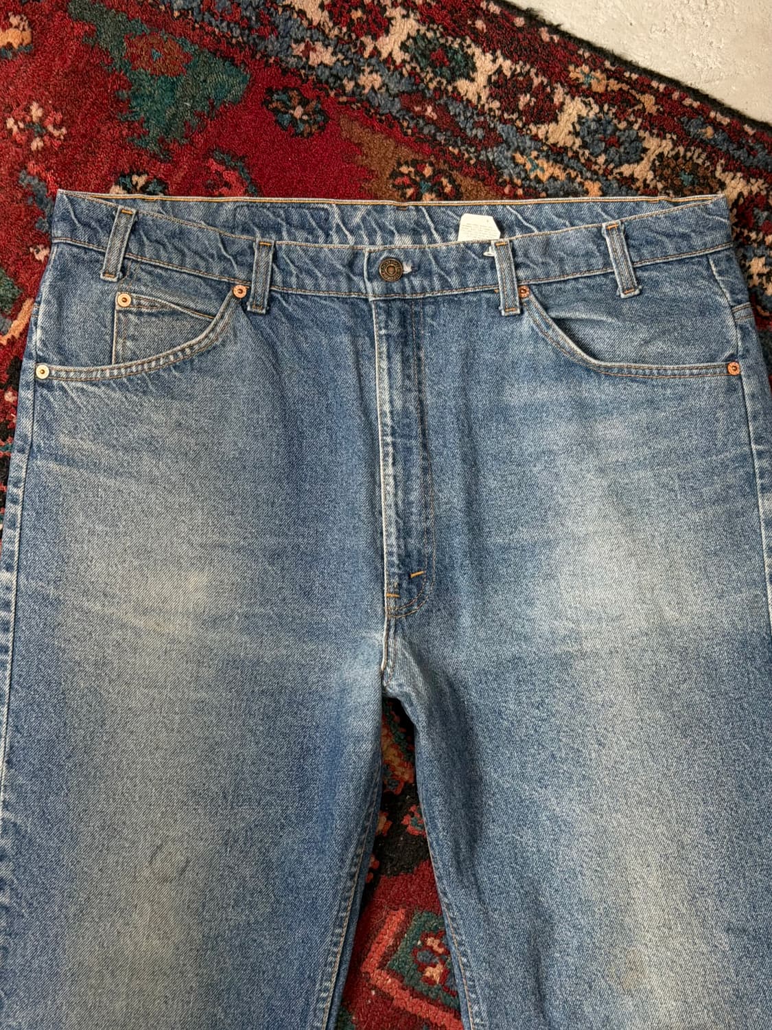 90's USA Made 빈티지 리바이스 517 오렌지탭 부츠컷 상품이미지5