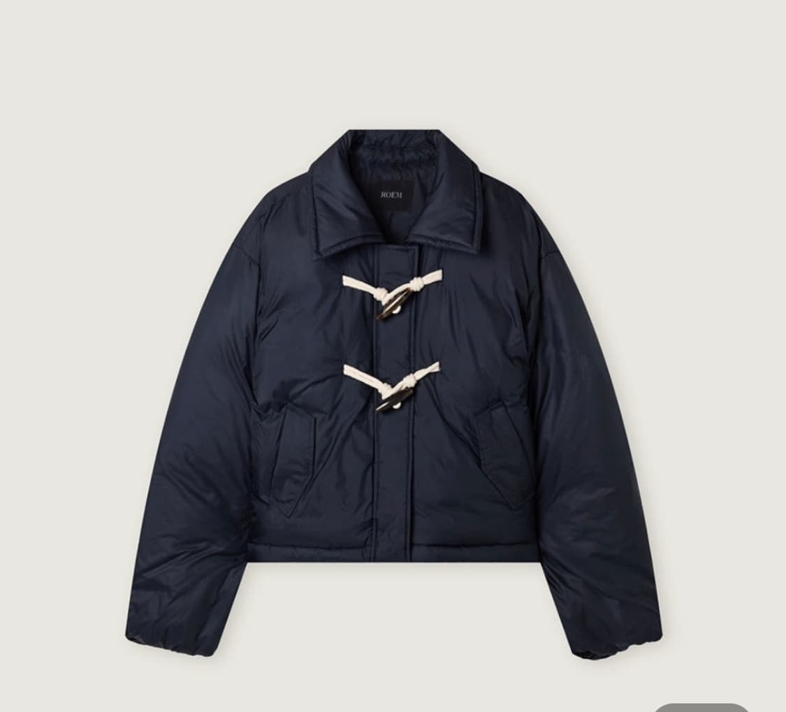 로엠 더플 패딩 네이비 상품이미지1
