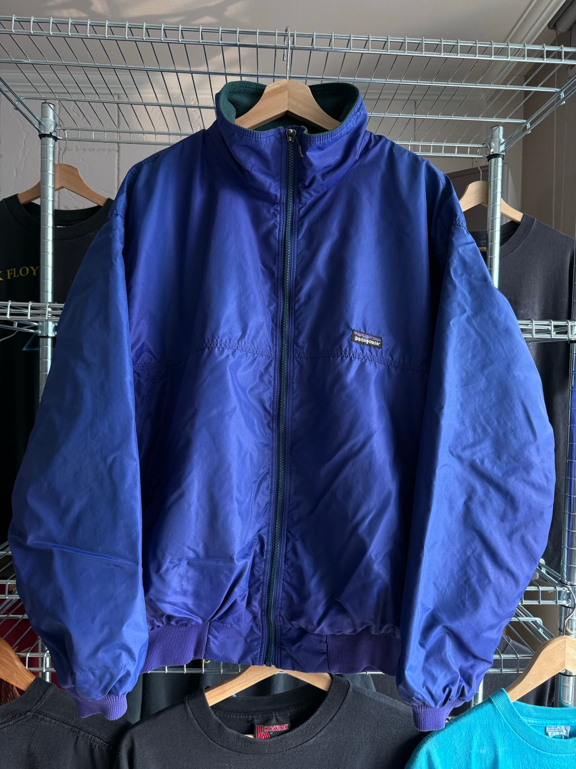 90s 파타고니아 쉘드 신칠라 봄버 자켓 상품이미지1