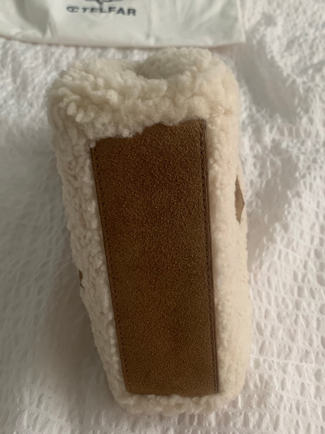 텔파어그 리버스 스몰 쇼핑백 내츄럴 상품이미지4