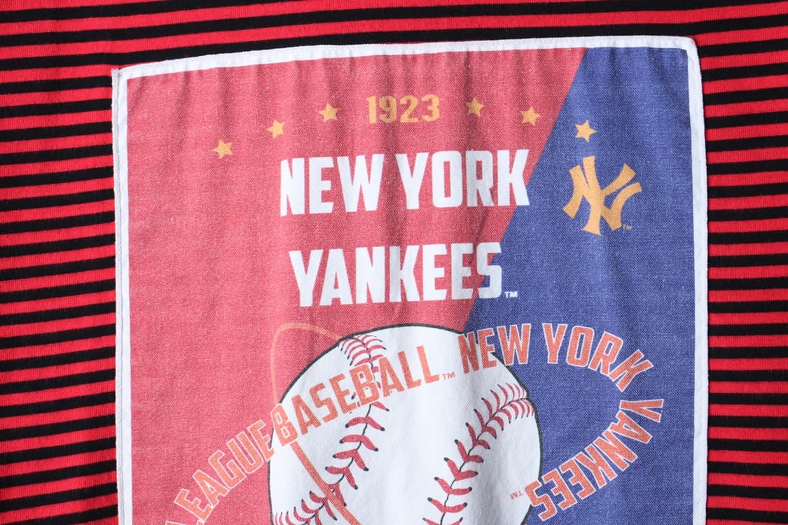 (S-L) MLB 엠엘비 반팔 티셔츠 뉴욕양키즈 스트라이프-H31053 상품이미지5