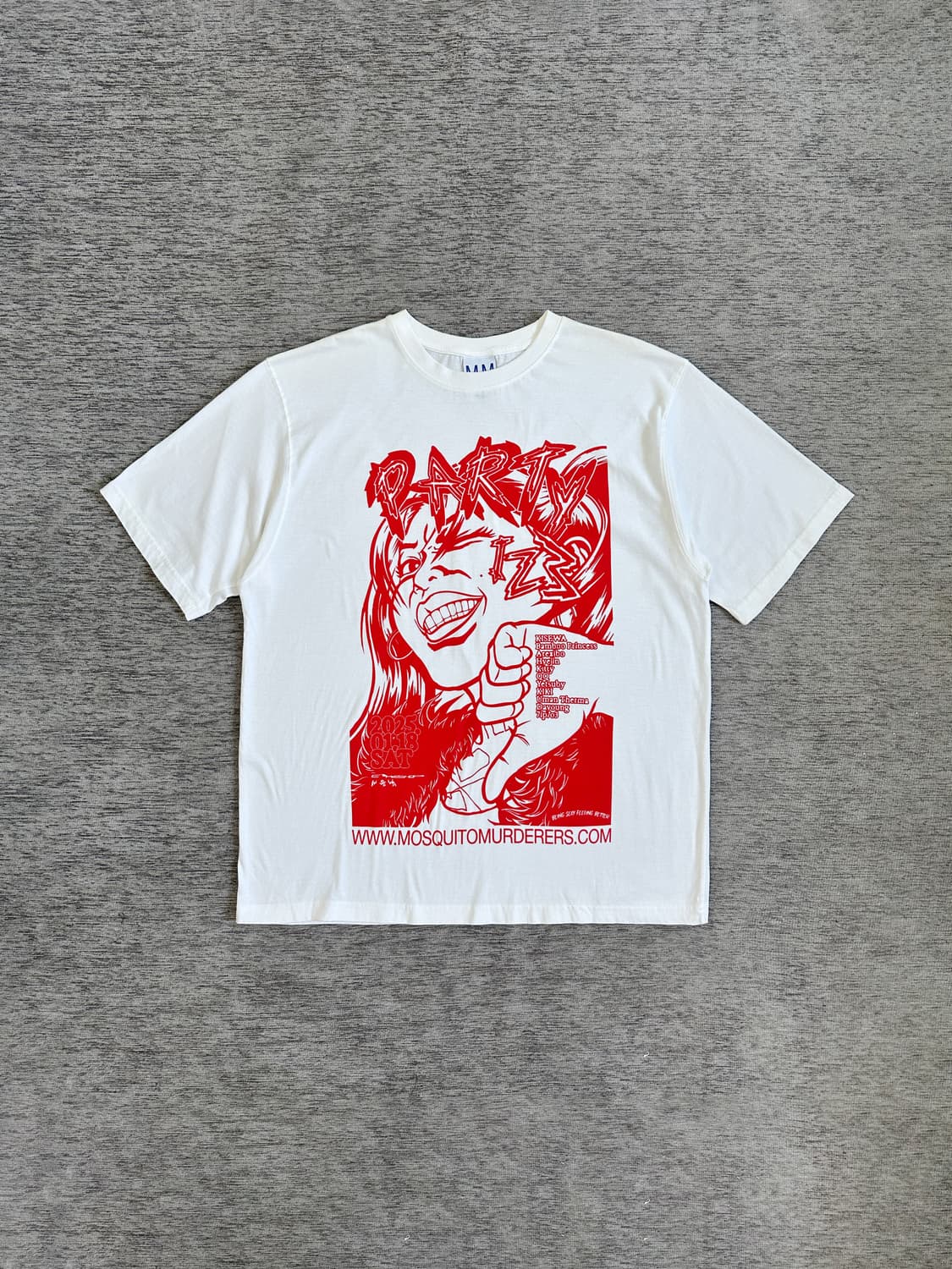 [Unisex] mosquito muerderers 그래픽 반팔티 상품이미지1