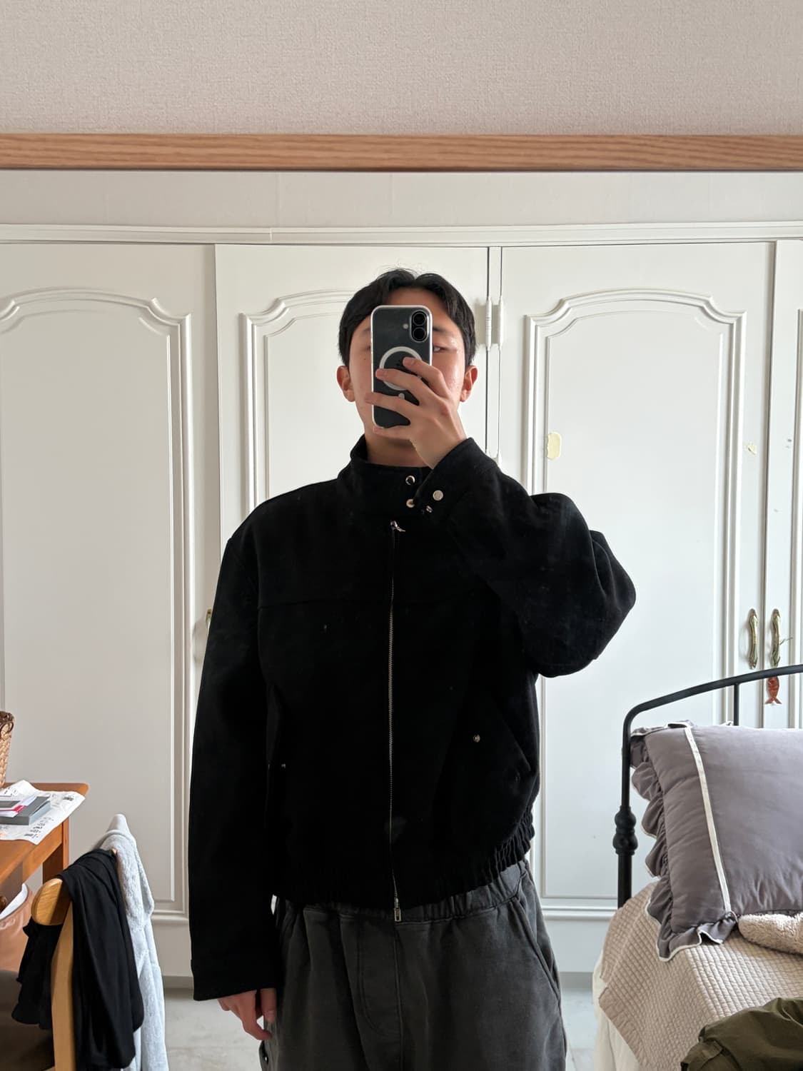 키뮤어 울 헤링턴 자켓 상품이미지10