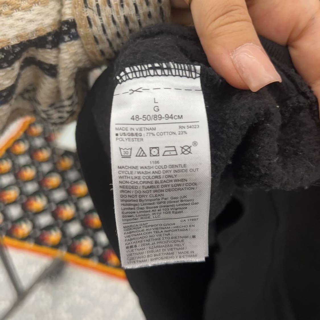 갭 올드스쿨 빅로고 백프린팅 후드티 L C06491 상품이미지6