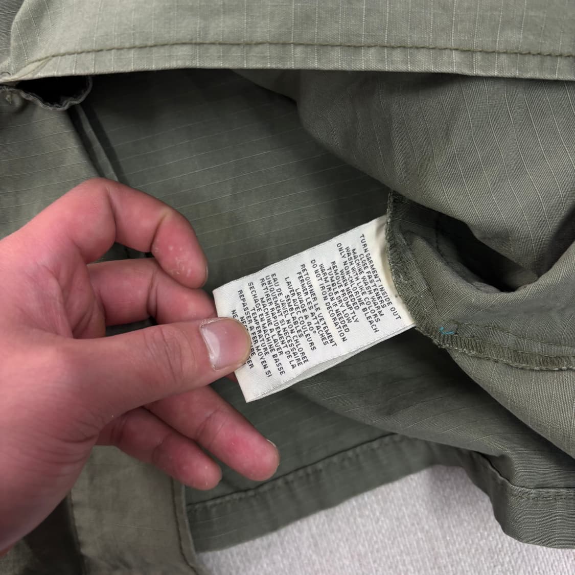 100 폴로 랄프로렌 데님 서플라이 정글 퍼티그 자켓 상품이미지5