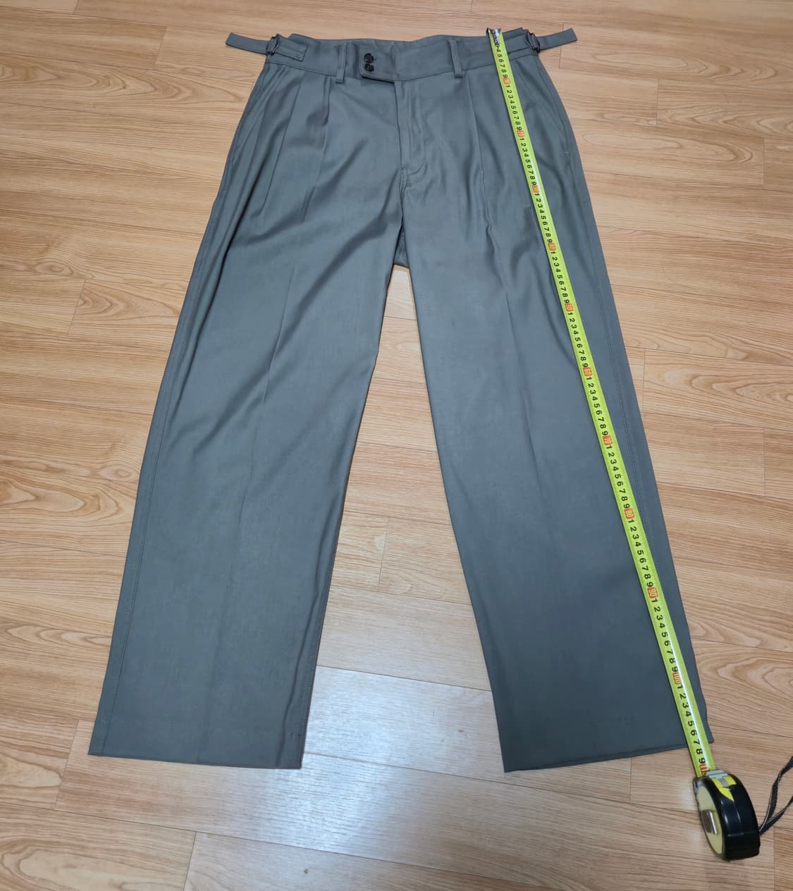 어나더오피스 24FW 산티아고 슬랙스 (Mink) 상품이미지7