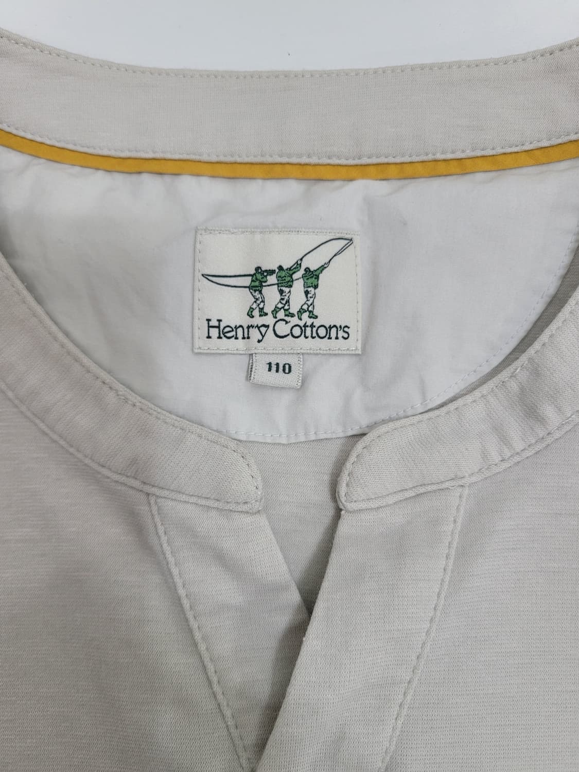 Henry Cottons 22SS 헨리코튼 헨리넥 반팔 티셔츠 / 110 상품이미지6