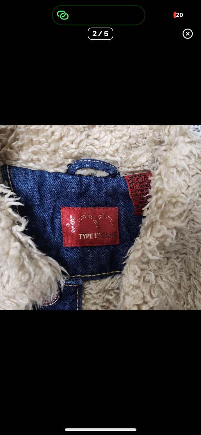 리바이스 쉐르파 데님자켓 100 상품이미지2