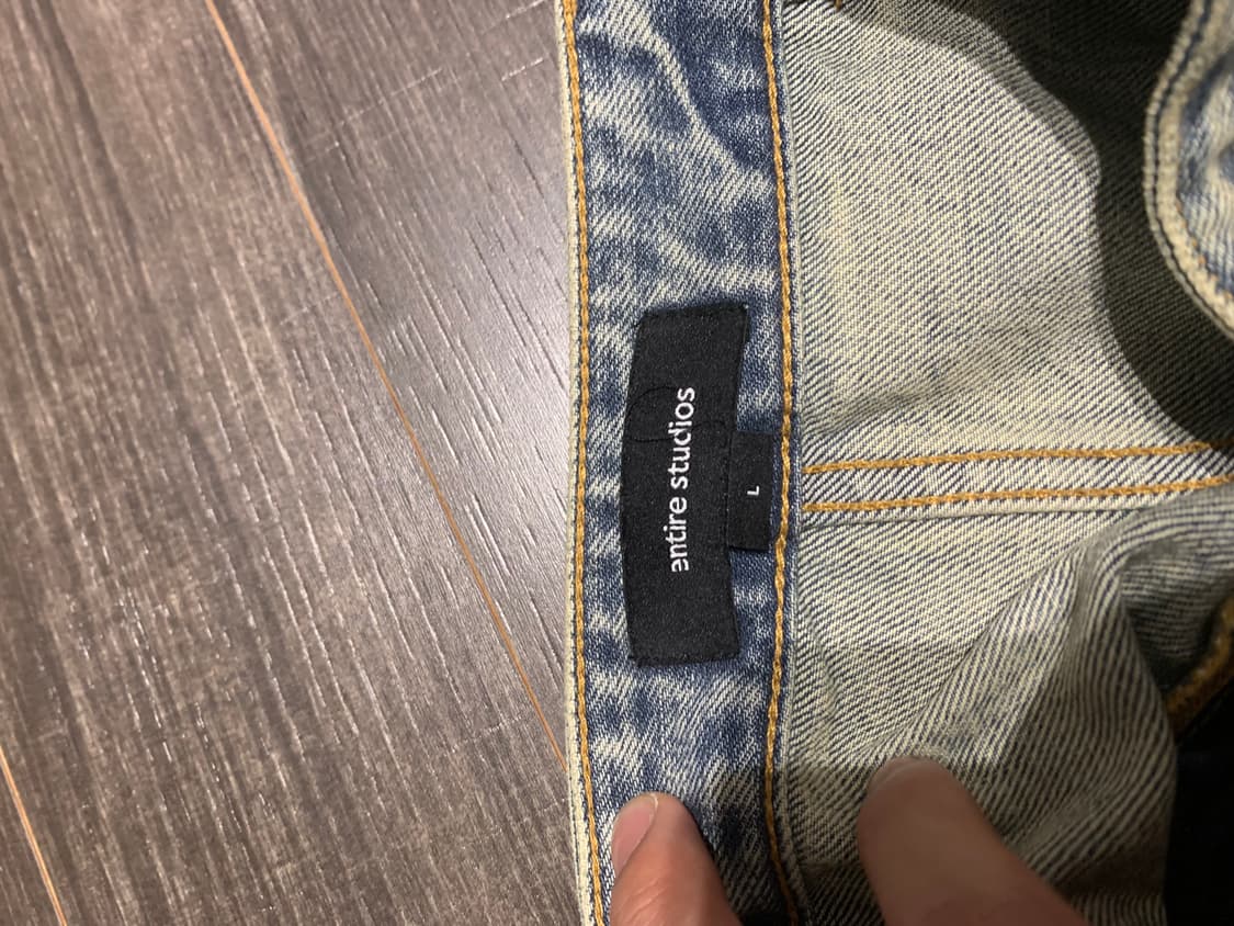 엔타이어스튜디오 데님 팬츠 (L) 뎀 진 상품이미지2