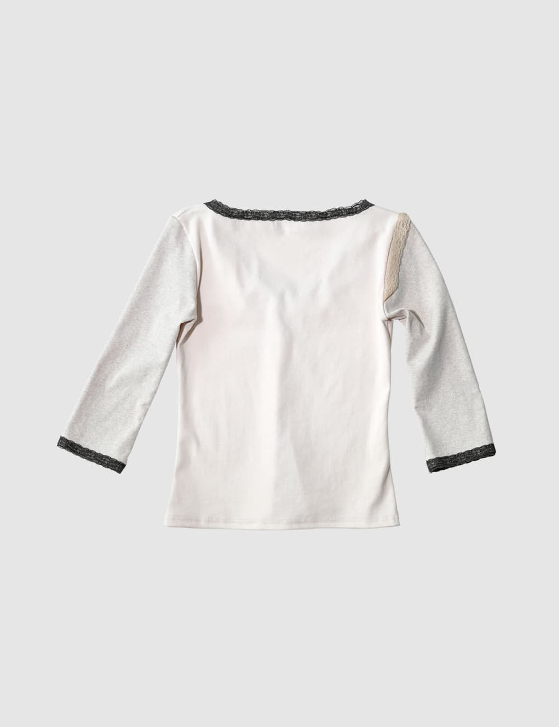 인앤양인하모니 레이스 탑 베이지핑크 7부티 상품이미지6