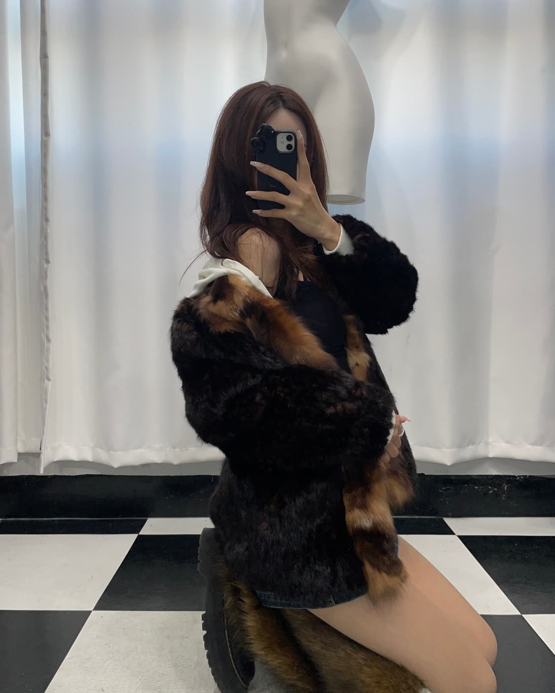 🎸브라운 퍼 자켓🎸 상품이미지3