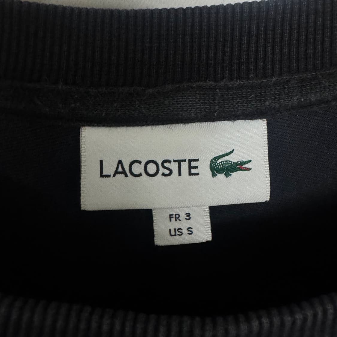 LACOSTE 로고 맨투맨 상품이미지3