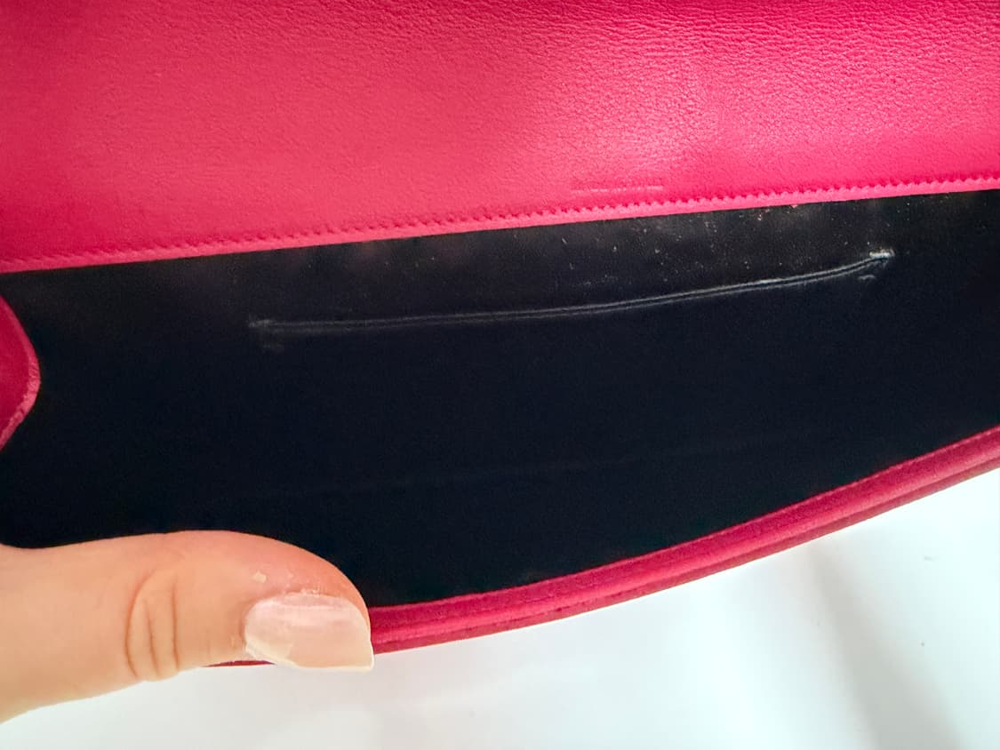 [정품] 입생로랑 핫핑크 클러치 상품이미지8