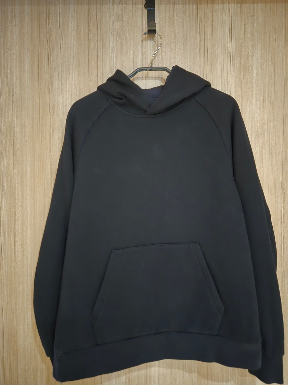 띠어리(Theory) 리버서블 양면 후드 풀오버 (블랙/네이비) /100 상품이미지1